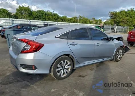 2017 Honda Civic Lx from USA, damaged, VIN 19XFC2F50HE063411